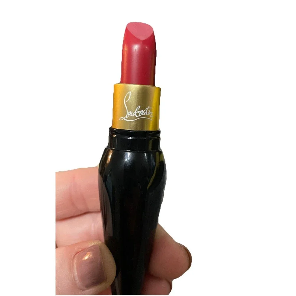Christian Louboutin Rouge Velvet Matte Lipstick 001M 0.13 oz No Box Or Topper